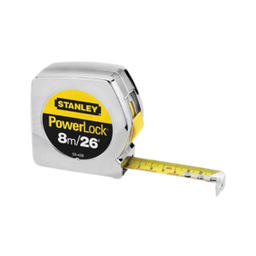 [412005113011] ตลับเมตร STANLEY NO.STHT33428-8 (33-428) Powerlock Measuring Tape, 8 mt (26 ft.)