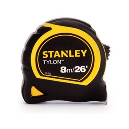 [412005113018] ตลับเมตรสีเหลืองหุ้มยาง STANLEY NO.STHT30656-8 (30-656N) Measuring tape , 8 M.