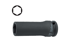 [101187071001] KOKEN NO.14305M-8 1/2&quot;Dr. Deep Impact Socket 8mm. 12P ลูกบ๊อกซ์ลม ยาว (มิล)