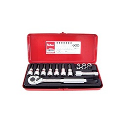 [101146071054] ชุดบ็อกซ์ KOKEN NO.3244 3/8&quot;Dr. Bit Socket Set (12pcs/ea)