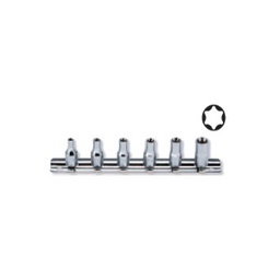 [101042071007] ลูกบ๊อกซ์ท๊อกซ์ KOKEN NO.RS2425/6 TROX Socket Set on Rail , 6pcs/ea