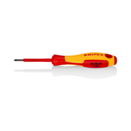 [103005345001] KNIPEX NO.98 25 00 Screwdrivers for cross-recessed screws Pozidriv (162mm.)