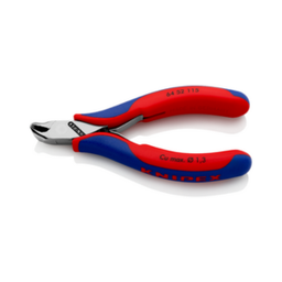 [104006345043] KNIPEX NO.64 52 115 Electronics End Cutting Nippers (115mm.)