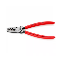 [104014345070] KNIPEX NO.97 71 180 Crimping Pliers for End Sleeves (Ferrules), 180mm.