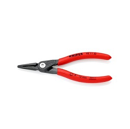 [104017345087] KNIPEX NO.48 11 J1 Precision Circlip Pliersto assemble internaol circlips into bores , 12-25 mm. :Steel spring (140mm.)