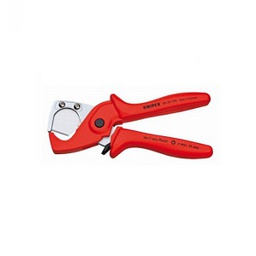 [104027345001] KNIPEX NO.90 20 185 Pipe Cutter for plastic conduit pipes snd hoses (185mm.)