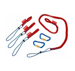 [604006345002] KNIPEX NO.00 50 04 T BK Tethering System Set