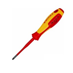 [124030345006] KNIPEX No.98 25 01 SL Screwdrivers (Slim) for cross-recessed screws Pozidriv®