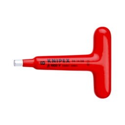 [103033345001] KNIPEX NO.98 14 05 Screwdrivers for hexagon Socket screws with T-handle (120mm.)