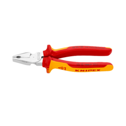 [104001345018] KNIPEX NO.02 06 180 High Leverage Combination Pliers (180mm.)