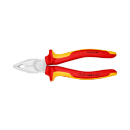 [104001345049] KNIPEX NO.03 06 180 Insulate Combination Pliers VDE 1000v (180mm)