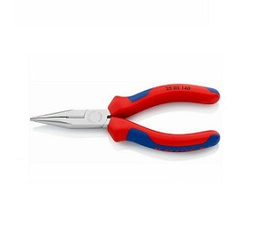 [104003345037] KNIPEX NO.25 05 140 Snipe Nose Side Cutting Pliers (140mm.)