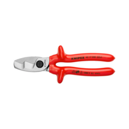 [104015345023] KNIPEX NO.95 17 200 Cable Shearswith twin cutting edge (200mm.)