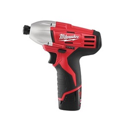 [201017862003] สว่านไร้สาย MILWAUKEE NO.C12ID-152C M12 impact driver Hex 6.3mm. 12V, 2pcs 1.5Ah