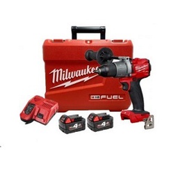 [201017862010] สว่านไขควงไร้สาย MILWAUKEE NO.M18 CPD-402C M18 Fuel 2-speed Drill 18V 4.0Ah 2Battery