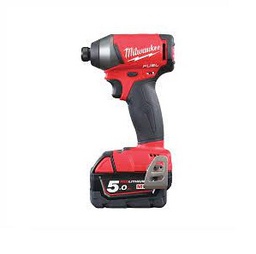 [201017862066] บ๊อกซ์กระแทกไร้สาย MILWAUKEE No.M18 FIW12-502C Cordless impact wrench set Max. 300 n.m , 18V 5 Ah ( Charger + 2 Battery)