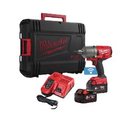 [201017862098] บ๊อกซ์ไร้สายระบบกระแทก MILWAUKEE NO.M18 ONEFHIWF34-502X M18 Fuel impact wrench 3/4&quot;SD, 1,626 Nm, 18V (Charger + 2 Battery 5.0A)