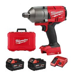 [201017862098] บ๊อกซ์ไร้สายระบบกระแทก MILWAUKEE NO.M18 ONEFHIWF34-502X M18 Fuel impact wrench 3/4&quot;SD, 1,626 Nm, 18V (Charger + 2 Battery 5.0A)