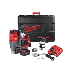 [212001862002] MILWAUKEE No.M18FMDP-502C Magnetic Drill 38 mm. 18V (Charger , 2 battery 5.0Ah)