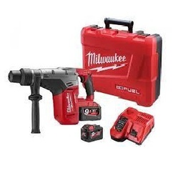 [212017862002] สว่านโรตารี่ไร้สาย MILWAUKEE NO.M18CHM-902C 5 kg SDS-Max drilling and breaking hammer 18V