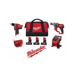 [258001862001] MILWAUKEE NO.SPCBSETM12 Super Power Combo Set M12