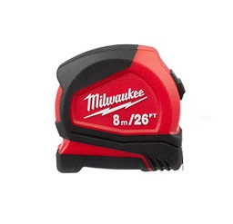 [110004862030] ตลับเมตร MILWAUKEE NO.48-22-6626 8m/26ft Compact Tape Measure