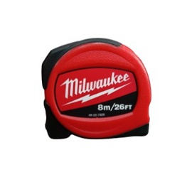 [110004862027] ตลับเมตร MILWAUKEE No.48-22-7826 8m/26ft Red Tape Measure