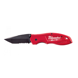 [110004862018] มีดพับอเนกประสงค์ MILWAUKEE NO.48-22-1995 Fastback Spring Assisted Serrated Knife