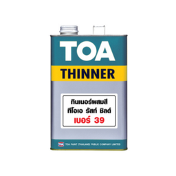 [C04005] ทินเนอร์สำหรับสีอิพ็อกซี่ TOA NO.39 THINNER for Epoxy Paint , 1 GL.