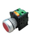 [E12770] สวิตซ์กดหัวเรียบ TEND NO.TN2BF -1AB Smooth push switch , 22/25 mm.