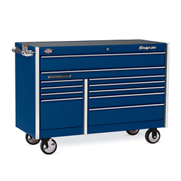 [719004115170] SNAP-ON NO.KRL7022CPCM Roll Cab Double Bank 11 Drawers Royal Blue