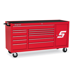 [719004115174] SNAP-ON NO.KRA2496PBO Roll Cab Classic 96 12 Drawers Bulk Storage Section Red