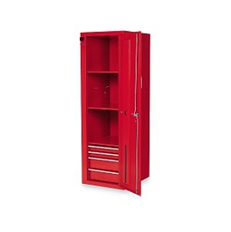 [719008115168] SNAP-ON NO.KRA5012D Locker 4 Drawers 3 Shelves Red