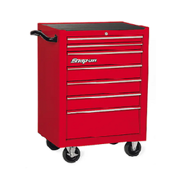 [719004115105] SNAP-ON NO.KRA2007K Roll Cab Single Bank 7 drawers Red