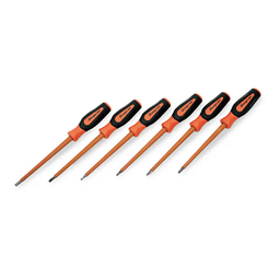 [124001115001] SNAP-ON NO.CNSGDX60 Set Screwdriver Combination Non-Conductive Composite Slim Tip 6pcs.