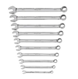 [102050115010] SNAP-ON NO.SOEX710 Set Wrench Combination FLANK DRIVE PLUS 12P (10 pcs.) (5/16&quot; to 7/8&quot;)