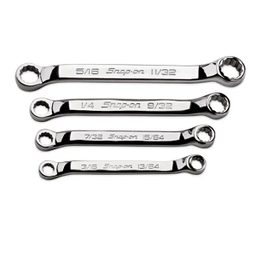 [102050115045] SNAP-ON NO.XID604KA Set Wrench Box Midget 10˚ Offset 12P (4 pcs.) (3/16&quot;-13/64&quot; to 5/16&quot;-11/32&quot;)