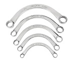 [102050115059] SNAP-ON NO.CX605 Set Wrench Half Moon Box 12P (5 pcs.) (7/16&quot; to 15/16&quot;)