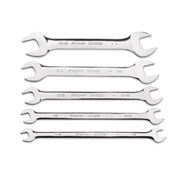 [102050115064] SNAP-ON NO.LTA805K Set Wrench Open End Low- Torque Slimline (5 pcs.) (3/8 to 1)