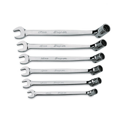 [102050115078] SNAP-ON NO.FHO611B Set Wrench Combination Flex-Head/Open End 12P (11 pcs.) (1/4&quot; to 7/8&quot;)