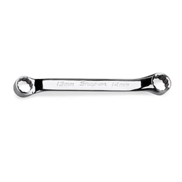 [102059115015] SNAP-ON NO.XSM1314A Wrench Metric Box Short 10˚Offset 13-14mm. 12P