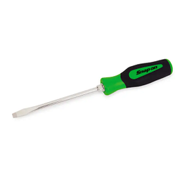 [103001115012] SNAP-ON NO.SHD6G Screwdriver Flat Tip Instinct Hard Handle Green .050