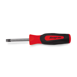 [103002115018] SNAP-ON NO.SGD153BR Screwdriver Flat Tip Cabinet Instinct Soft Grip Red