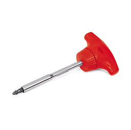 [103006115010] SNAP-ON NO.SSDMRT4R Screwdriver Ratcheting Magnetic T-Handle Standard Red, 5 27/32&quot;