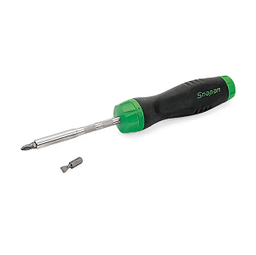 [103007115015] SNAP-ON NO.SGDMRC44BG Screwdriver Ratcheting Soft Grip Standard Green