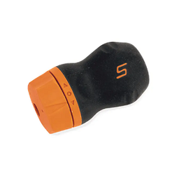 [103007115019] SNAP-ON NO.SGDMRC1AO Screwdriver Handle Ratcheting Soft Grip Stubby Orange