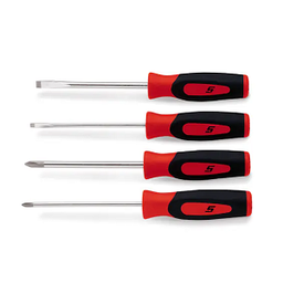 [103011115051] SNAP-ON NO.SHDX40O (SDDX40O) Set Screwdriver Combination Mini-Tip Flat Tip/PHILLIPS Orange (4pcs.)