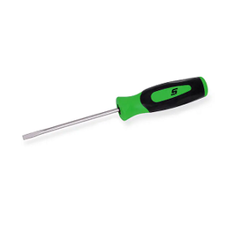 [103012115013] SNAP-ON NO.SGD304BG Screwdriver Flat Tip Mini Tip Soft Grip Instinct Handle Green 5/32 tip 5 7/8