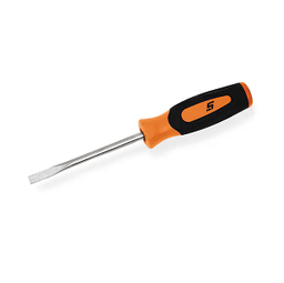 [103012115015] SNAP-ON NO.SGD306BO Screwdriver Flat Tip Mini Tip Soft Grip Instinct Handle Orange 7/32 tip 5 3/4