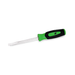 [103012115016] SNAP-ON NO.SGD306BG Screwdriver Flat Tip Mini Tip Soft Grip Instinct Handle Green 7/32 tip 5 3/4